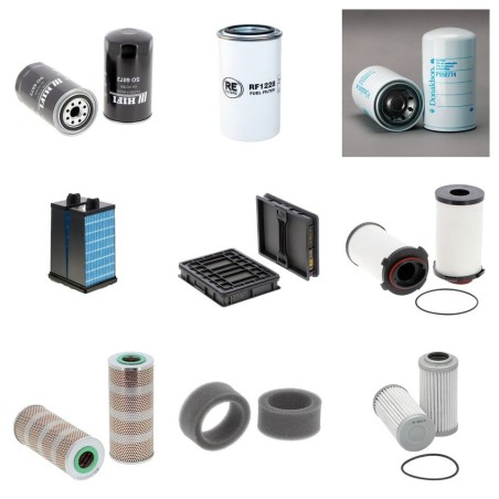 KOMATSU HB 215-3 LC Filter Service Kit w/KOMATSU SAA4D107E-3eng. 01.2019 -