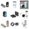 KOMATSU HB 215-3 LC Filter Service Kit w/KOMATSU SAA4D107E-3eng. 01.2019 -
