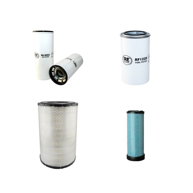 KOMATSU HB 365 LC-3 HYBRID Filter Service Kit w/KOMATSU SAA6D114E-6eng. 01.2016 -
