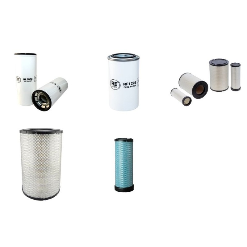 KOMATSU HB 365 LC-3 HYBRID Filter Service Kit w/KOMATSU SAA6D114E-6eng. 01.2016 -  Air Oil Fuel