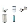 KOMATSU HB 365 LC-3 HYBRID Filter Service Kit w/KOMATSU SAA6D114E-6eng. 01.2016 -  Air Oil Fuel