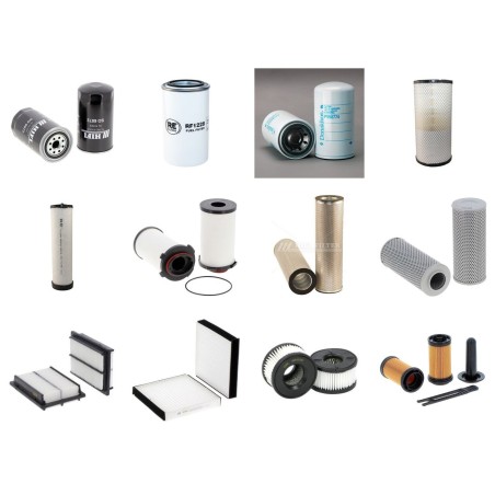 Filter Kit for Komatsu PC 170-11 with Komatsu Engine 01.2017 -