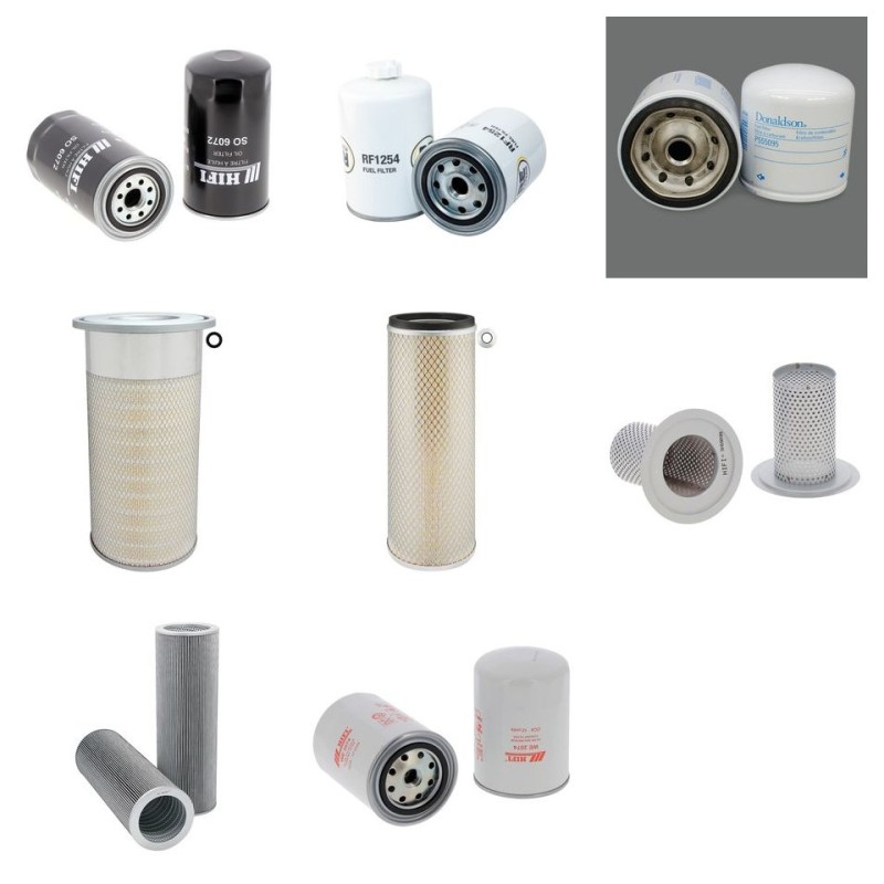 KOMATSU PC 200-6 Filter Service Kit w/KOMATSU S6D102eng.
