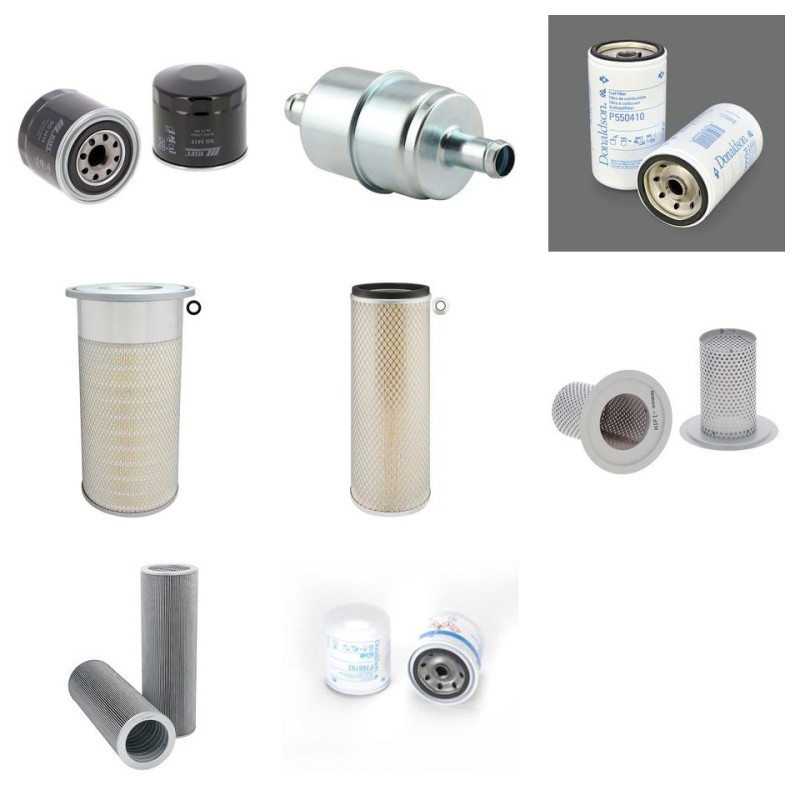 Filter Kit for Komatsu PC 200-6 with Komatsu S6D95L Engine