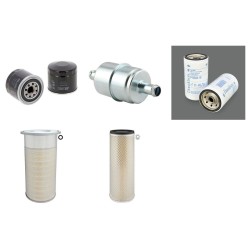 Filter Kit for Komatsu PC 200-6 with Komatsu S6D95L Engine Air Oil Fuel