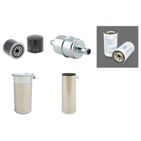 KOMATSU PC 200-6 Filter Service Kit w/KOMATSU S6D95Leng.  Air Oil Fuel