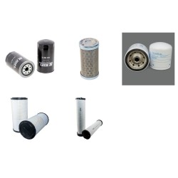 Filter Kit for Komatsu PC 200-7 with Komatsu SAA6D102E Engine Air Oil Fuel