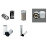 Filter Kit for Komatsu PC 200-7 with Komatsu SAA6D102E Engine Air Oil Fuel