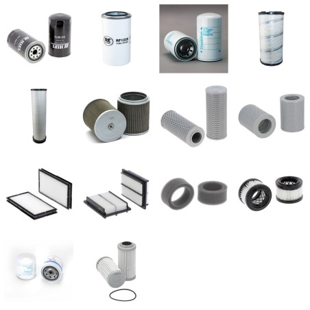 KOMATSU PC 200-8 LC/NLC Filter Service Kit w/KOMATSUeng. 01.2007 -