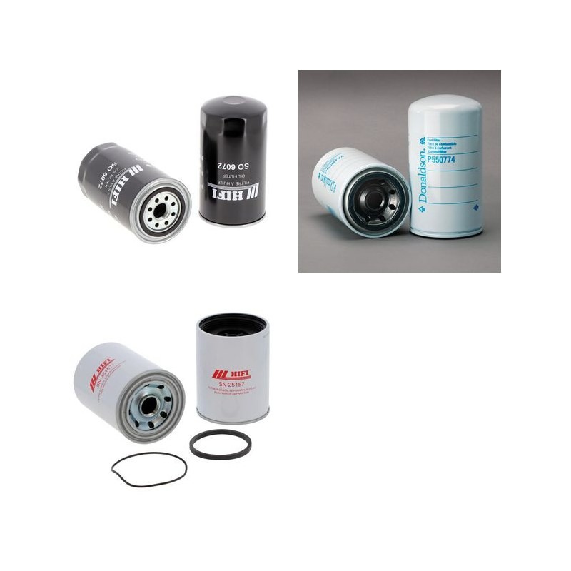 KOMATSU PC 200-8 MO Filter Service Kit w/KOMATSUeng.  Air Oil Fuel