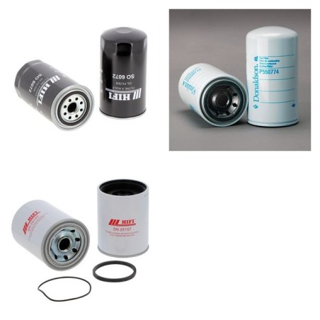 KOMATSU PC 200-8 MO Filter Service Kit w/KOMATSUeng.  Air Oil Fuel