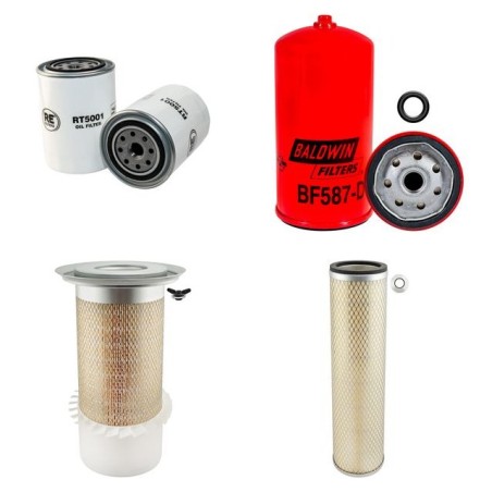 KOMATSU PC 240 NLC-3 KP Filter Service Kit w/PERKINS 1006.6Teng.  Air Oil Fuel