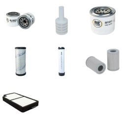 Filter Kit for Komatsu PC 27 MR-3 with Komatsu 3D82AE-6 Engine 01.2011 -