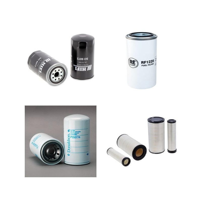 Filter Kit for Komatsu PC 290-11 LCI with Komatsu Engine Air Oil Fuel