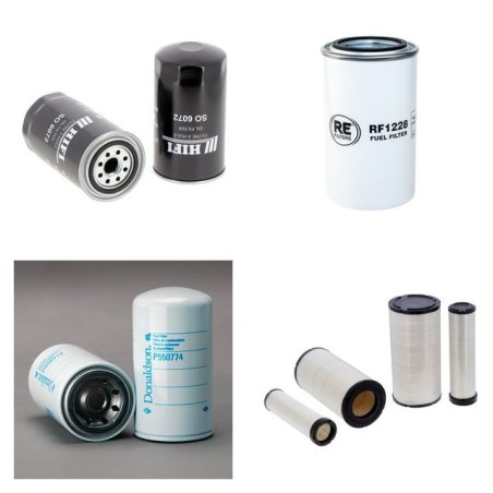 KOMATSU PC 290-11 LCI Filter Service Kit w/KOMATSUeng.  Air Oil Fuel