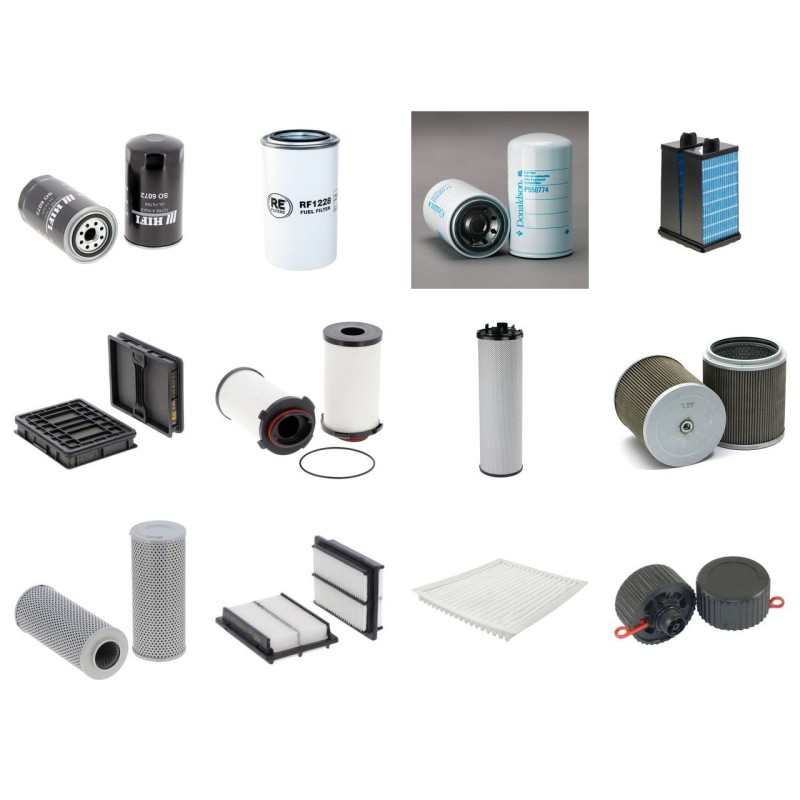 KOMATSU PW 160-10 Filter Service Kit w/KOMATSU SAA4D107E-2eng. 01.2017 -