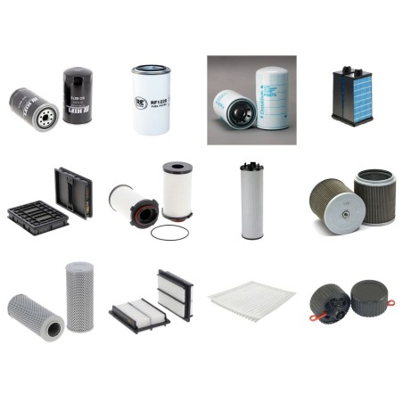 KOMATSU PW 160-10 Filter Service Kit w/KOMATSU SAA4D107E-2eng. 01.2017 -