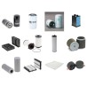 KOMATSU PW 160-10 Filter Service Kit w/KOMATSU SAA4D107E-2eng. 01.2017 -