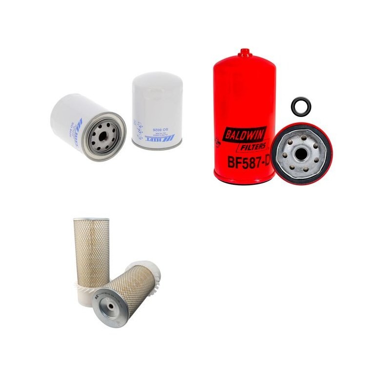 KONRAD FORSTTECHNIK WOODLINER 3000 Filter Service Kit w/IVECOeng. 01.2009 -  Air Oil Fuel