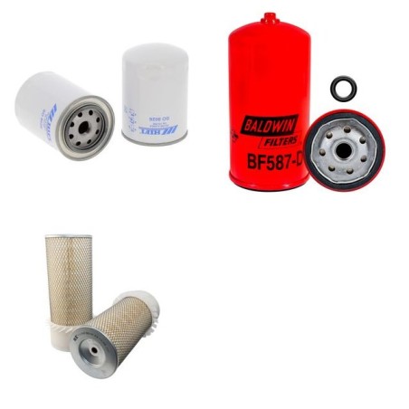 KONRAD FORSTTECHNIK WOODLINER 3000 Filter Service Kit w/IVECOeng. 01.2009 -  Air Oil Fuel