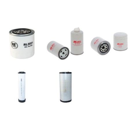 LCMG SR 1623 D Filter Service Kit w/KUBOTA V 2403-CR-EW52eng.  Air Oil Fuel