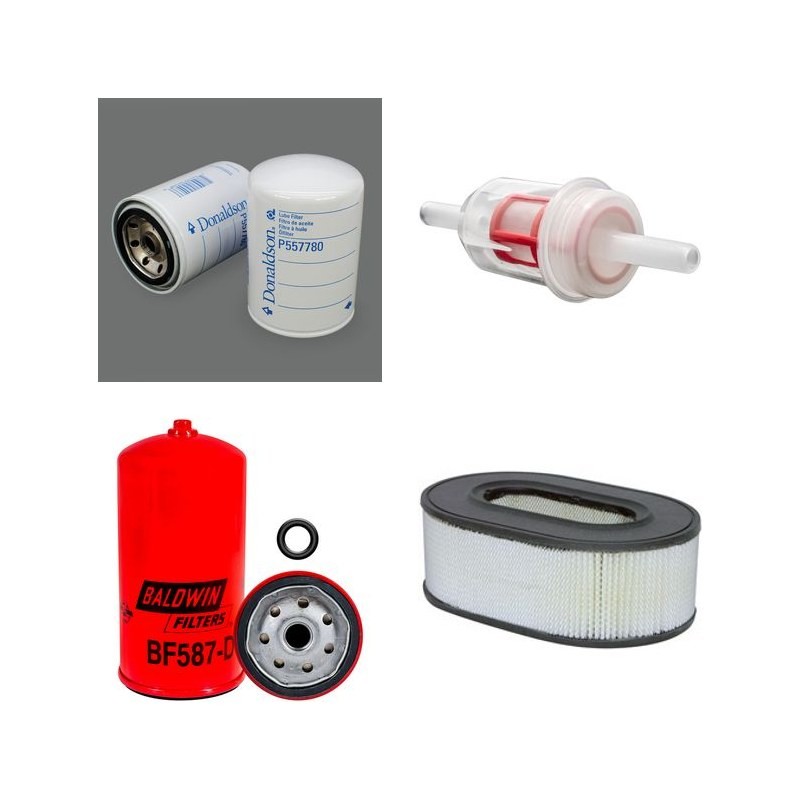 LINDDANA TP 200 THM Filter Service Kit w/HATZ 3L41Ceng. 01.2014 -  Air Oil Fuel
