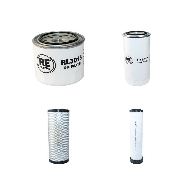 LIUGONG 375 A Filter Service Kit w/YANMAR 4NV98T-ZNLYSeng.  Air Oil Fuel