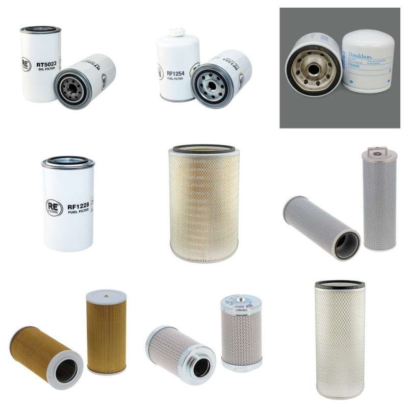 LIUGONG CLG 205 C Filter Service Kit w/CUMMINS 6 BT 5.9 Ceng.