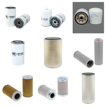 LIUGONG CLG 205 C Filter Service Kit w/CUMMINS 6 BT 5.9 Ceng.
