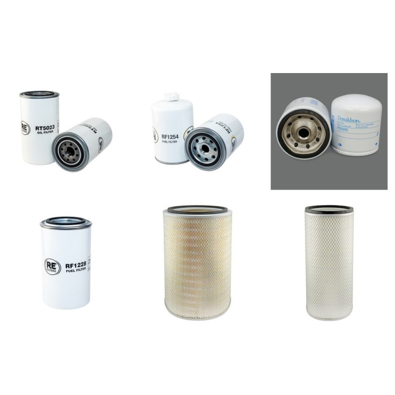 LIUGONG CLG 205 C Filter Service Kit w/CUMMINS 6 BT 5.9 Ceng.  Air Oil Fuel