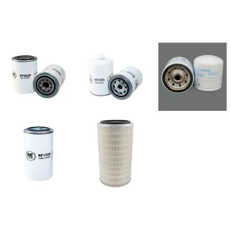 LIUGONG CLG 915 D Filter Service Kit w/CUMMINS 4BT3.9eng.  Air Oil Fuel