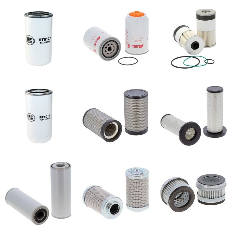 LIUGONG CLG 922 E Filter Service Kit w/CUMMINS QSB6.7-TIER IIIeng. 01.2012 -