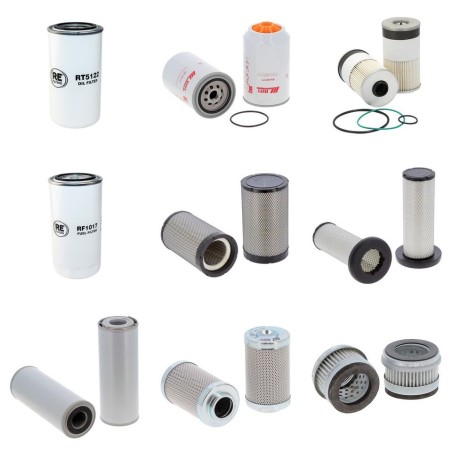 LIUGONG CLG 922 E Filter Service Kit w/CUMMINS QSB6.7-TIER IIIeng. 01.2012 -