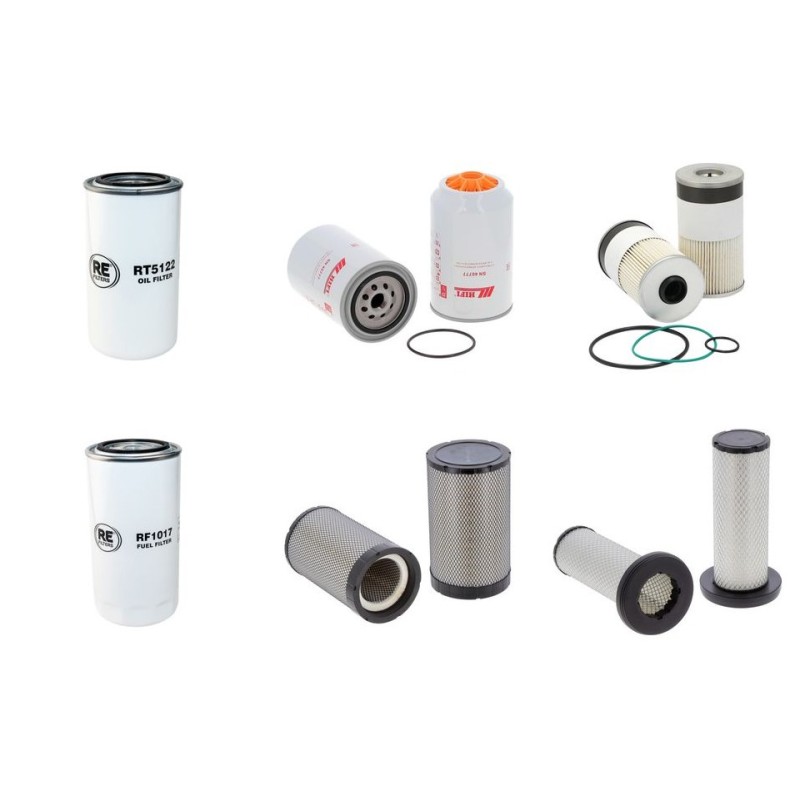 LIUGONG CLG 922 E Filter Service Kit w/CUMMINS QSB6.7-TIER IIIeng. 01.2012 -  Air Oil Fuel