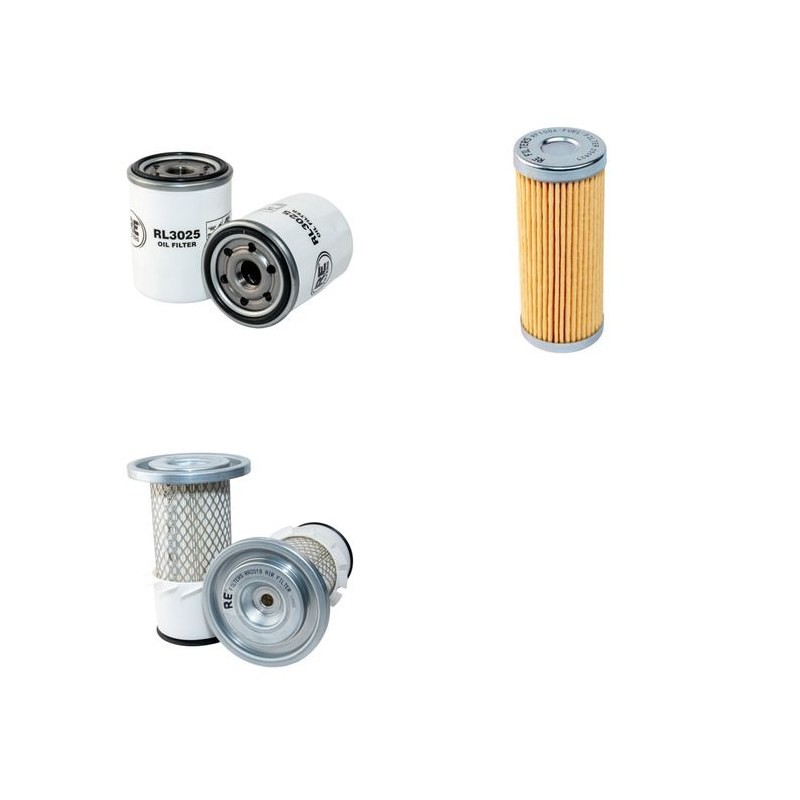 KOMATSU PC 05-1 Filter Service Kit Air Oil Fuel Filters w/Yanmar Eng.