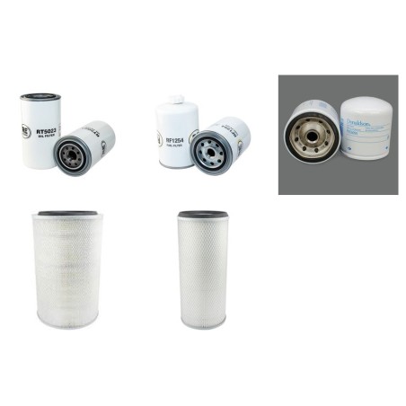 LIUGONG ZL 50 CN Filter Service Kit w/CUMMINSeng.  Air Oil Fuel