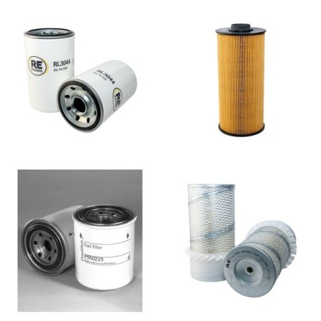 LOVOL FOTON GROUP FR 150 D Filter Service Kit   Air Oil Fuel