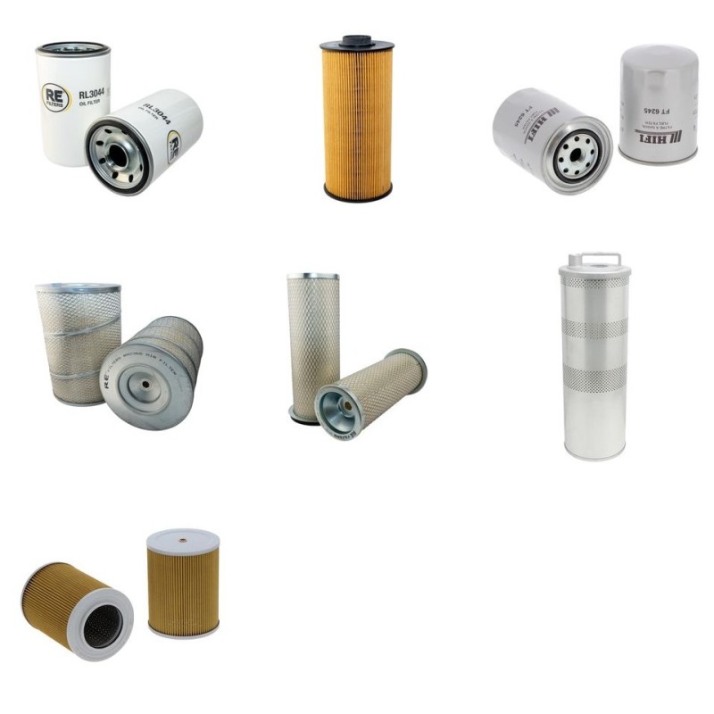 LOVOL FOTON GROUP FR 210 Filter Service Kit w/ISUZU 6BG1eng.