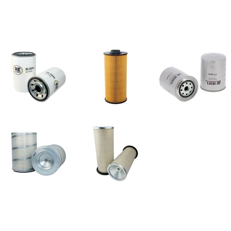 LOVOL FOTON GROUP FR 330 Filter Service Kit w/ISUZU 6HK1eng.  Air Oil Fuel