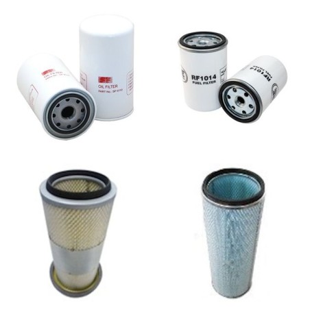 LUNDBERG 343 Filter Service Kit w/VALMET 411Deng.  Air Oil Fuel