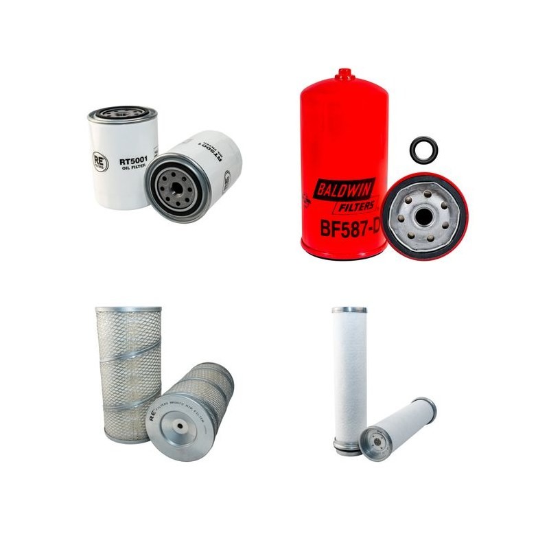 LUNDBERG 344 Filter Service Kit w/PERKINSeng.  Air Oil Fuel