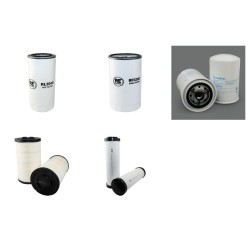 MARINI QUARRIES GROUP MR-C 90 Filter Service Kit w/DEUTZ TCD4.1L4eng.  Air Oil Fuel