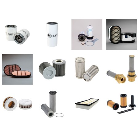 MASSEY FERGUSON 7719 DYNA 6 Filter Service Kit w/AGCO POWER 66AWFeng. 01.2015 -
