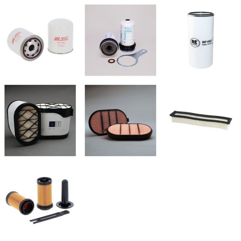 MASSEY FERGUSON 8727 DYNA VT Filter Service Kit w/AGCO POWER 84AWFeng. 11.2013 -