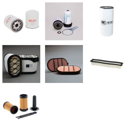 MASSEY FERGUSON 8727 DYNA VT Filter Service Kit w/AGCO POWER 84AWFeng. 11.2013 -