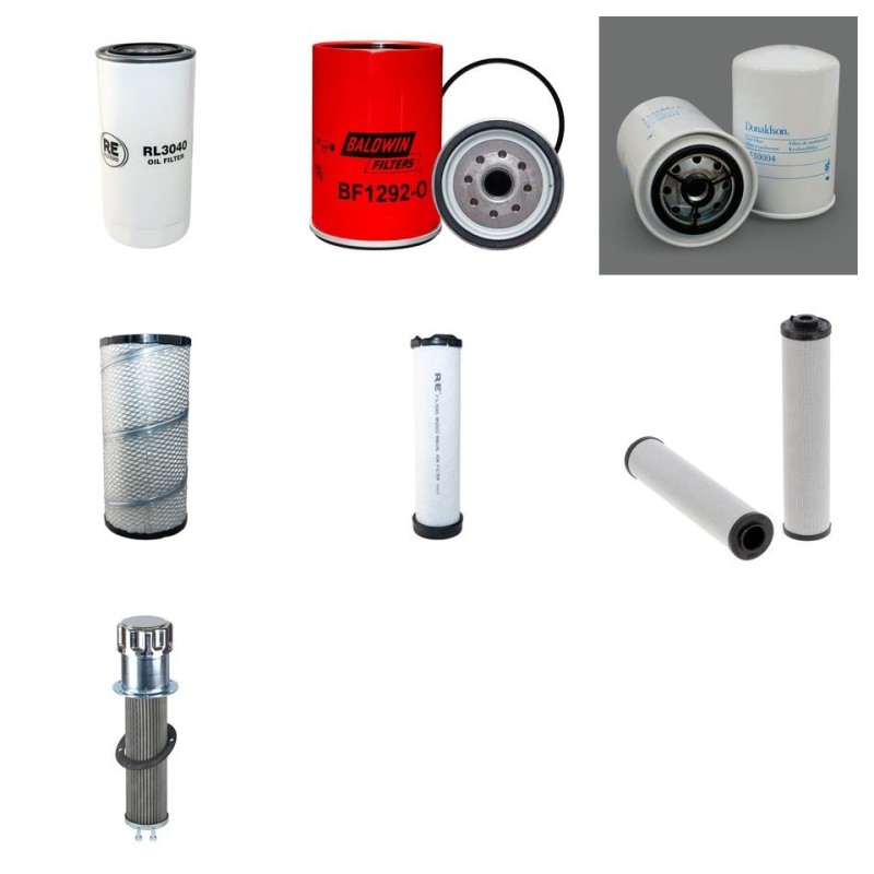 MECALAC 714 MC Filter Service Kit w/DEUTZ TCD2012L04eng.