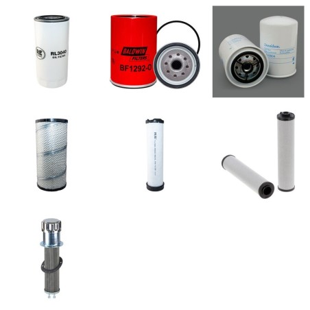 MECALAC 714 MC Filter Service Kit w/DEUTZ TCD2012L04eng.