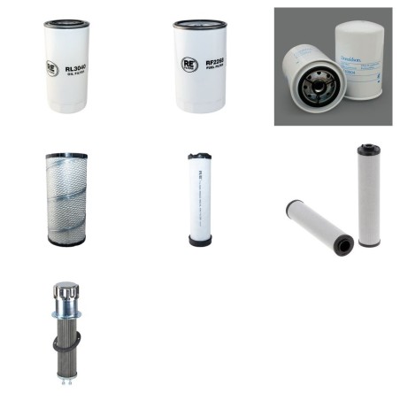 MECALAC 714 MC Filter Service Kit w/DEUTZ TCD2012L04eng.
