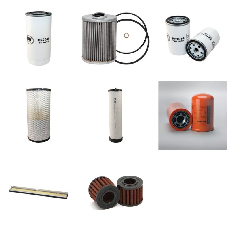 MERLO P 38.10 T Filter Service Kit w/DEUTZ BF4M2012eng. 01.2011 -