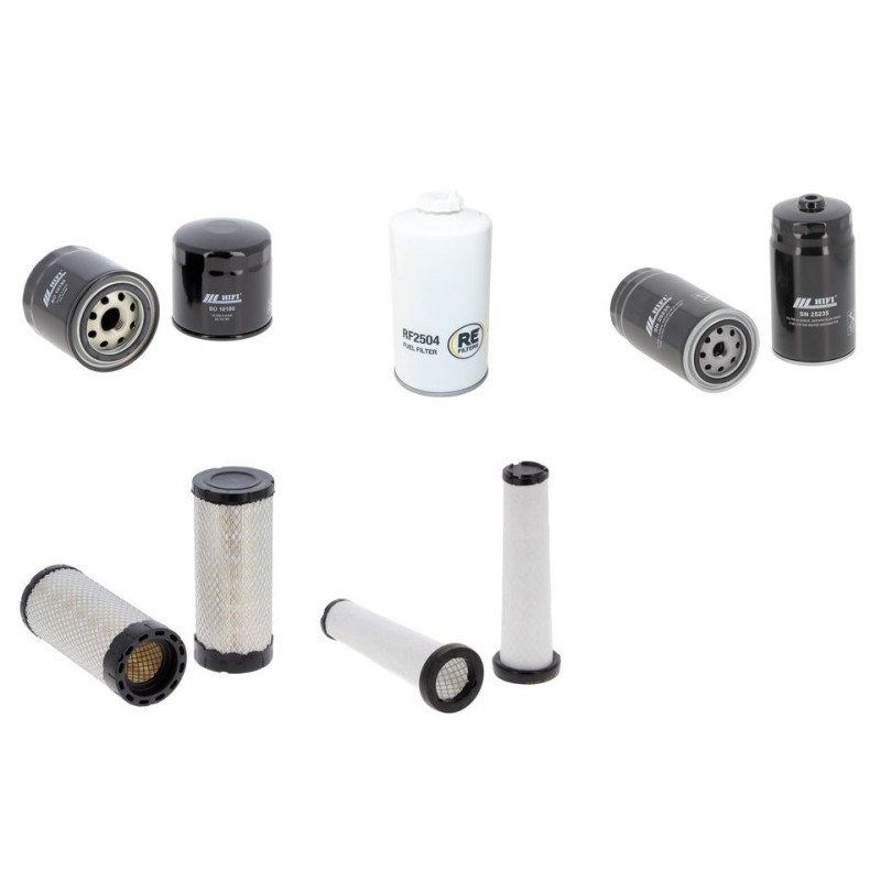 NC ENGINEERING SW 55-60-A Filter Service Kit w/DOOSANeng. 01.2021 -  Air Oil Fuel
